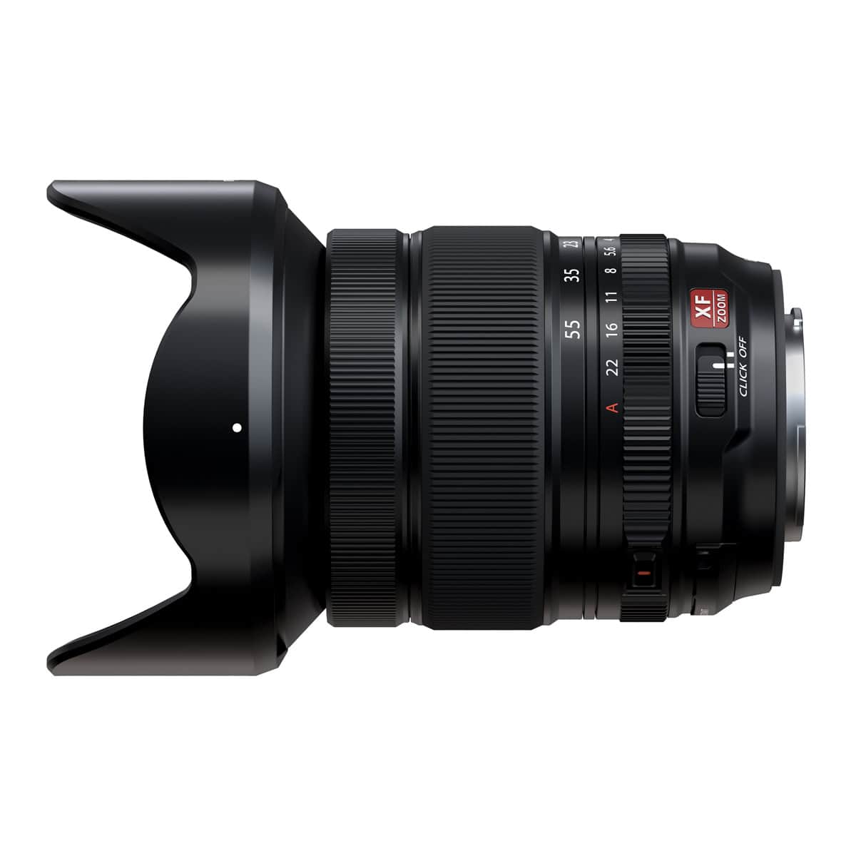 Fujinon XF16-55mm F2.8 R LM WR II mit Lens Hood, professionelles Standardzoom.