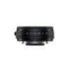 Fujinon XF23mm F2.8 R WR Objektiv in Schwarz auf weißem Hintergrund.